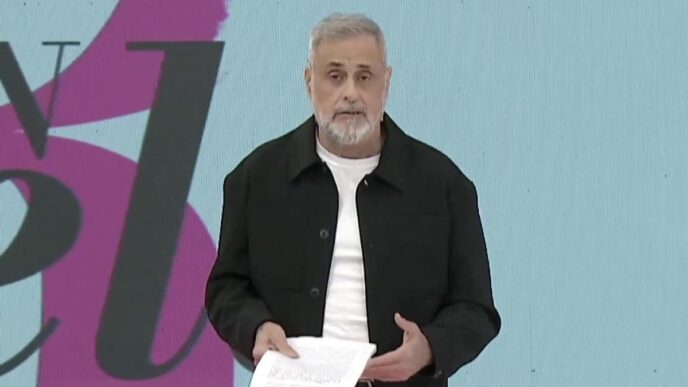 Jorge Rial y su descargo contra la censura de Bullrich y el gobierno.