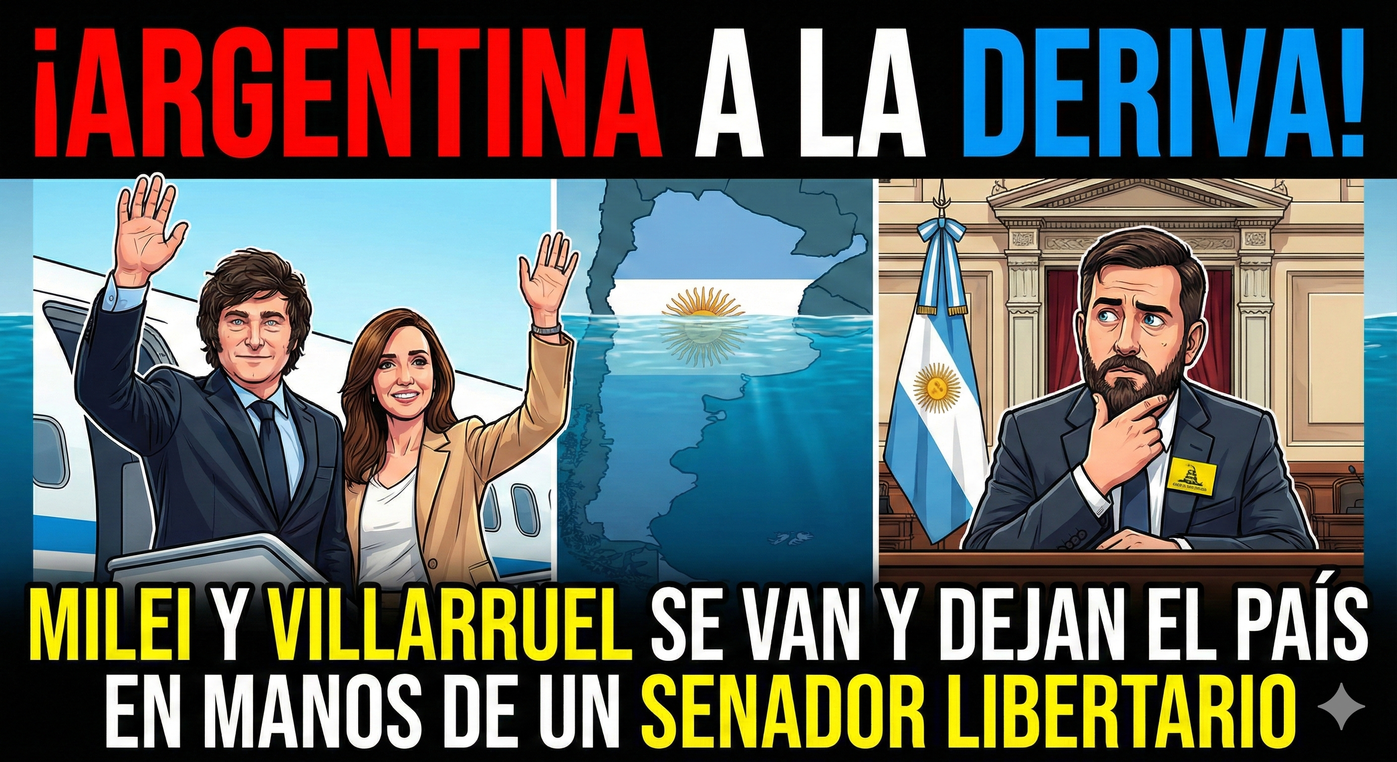 Bartolomé Abdala quedó a cargo del Poder Ejecutivo tras los viajes de Javier Milei y Victoria Villarruel