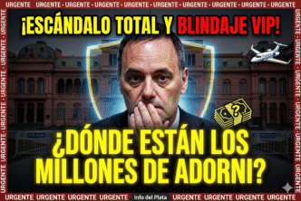 Manuel Adorni preocupado por escandalo de corrupcion enriquecimiento ilicito y vuelos privados en el gobierno de Milei