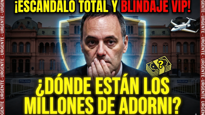 Manuel Adorni preocupado por escandalo de corrupcion enriquecimiento ilicito y vuelos privados en el gobierno de Milei