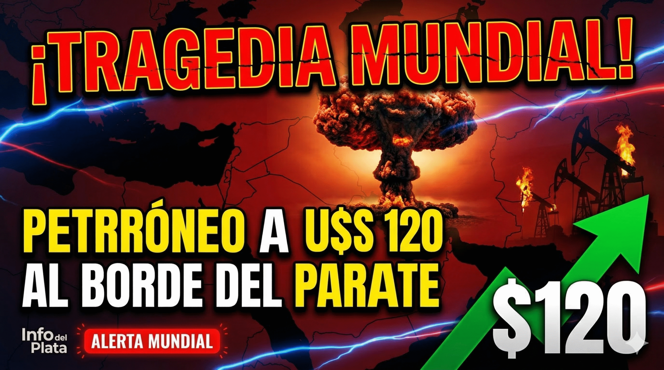 Es la tragedia mundial. El drama social, el petróleo a 120 dólares, el fracaso de las élites globales y la defensa de la estabilidad internacional frente a los pulpos económicos amigos de la guerra.