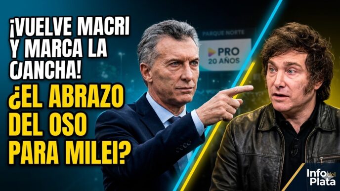 Macri marcando la cancha a Milei Parque Norte PRO Info del Plata