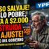 Jubilado desesperado con la billetera vacía frente a un surtidor de YPF. Tarifazo del Gobierno, aumento de nafta a 2000 pesos en mayo 2026 y profunda crisis social en Argentina.