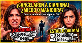 Escándalo en el juicio de Maradona: Dalma y Gianinna furiosas por la suspensión de la declaración.