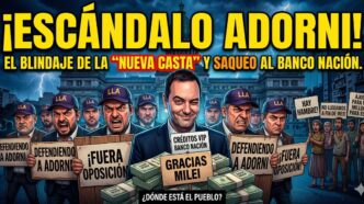 Manuel Adorni protegido por diputados libertarios en el Congreso escándalo créditos millonarios Banco Nación nueva casta ajuste