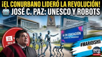 : El Interrogante Tecnológico (Ideal para captar al público joven/geek) "🤖 ¿EL CONURBANO O SILICON VALLEY? Lo que viste no es una película, es la realidad de José C. Paz hoy. ¿Qué te parece el uso de Robots y la IA en las escuelas públicas? ¿Estamos ante el comienzo de una nueva era educativa en Argentina? Opiná acá abajo. 👇"