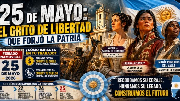 Revolución del 25 de Mayo: el feriado inamovible y los secretos ocultos de 1810