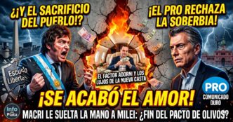 Interna Milei Macri al rojo vivo: ruptura por el escándalo de corrupción y los lujos de Adorni mientras el gobierno ajusta al pueblo.