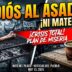 Parrilla con un solo hueso y mate vacío, símbolo de la crisis, el hambre y la brutal caída del consumo de carne y yerba bajo el gobierno de Milei.