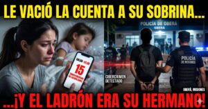 Mujer angustiada al ver su cuenta vaciada en el celular y hombre detenido por la Policía de Misiones en Oberá tras el robo de ahorros familiares.