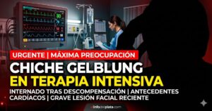 Preocupación por la salud de Chiche Gelblung: silueta del periodista internado de urgencia en terapia intensiva tras sufrir una descompensación.
