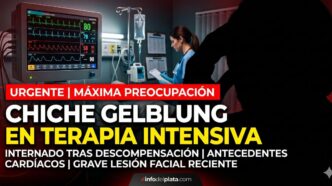 Preocupación por la salud de Chiche Gelblung: silueta del periodista internado de urgencia en terapia intensiva tras sufrir una descompensación.