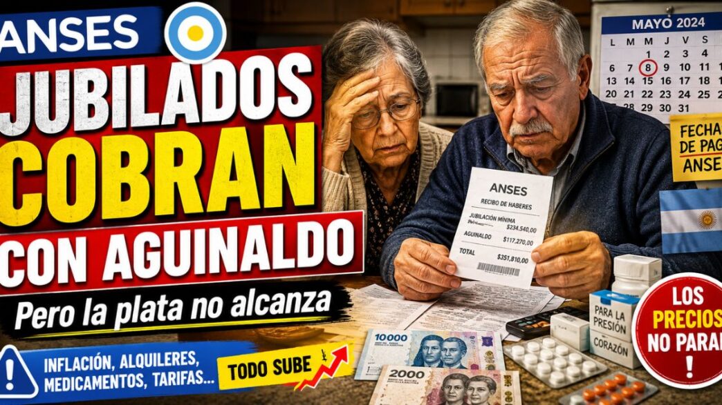 Miniatura sobre ANSES, jubilados que cobran con aguinaldo y la preocupación por precios, medicamentos y el dinero que no alcanza.