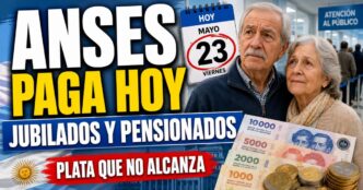 ANSES paga hoy a jubilados y pensionados en Argentina, mientras el dinero no alcanza frente al ajuste, la inflación y la pérdida del poder adquisitivo.
