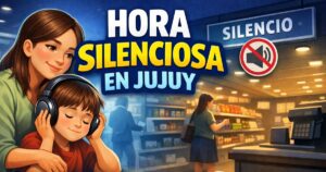 Familias jujeñas celebran la nueva “hora silenciosa”, una medida inclusiva que reduce luces y ruidos para personas con autismo y sensibilidades sensoriales.