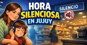 Familias jujeñas celebran la nueva “hora silenciosa”, una medida inclusiva que reduce luces y ruidos para personas con autismo y sensibilidades sensoriales.