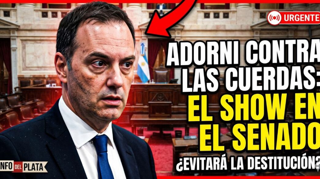 Manuel Adorni acorralado en el Congreso por el escándalo de enriquecimiento ilícito con Bitcoin y la crisis del gobierno.
