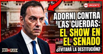 Manuel Adorni acorralado en el Congreso por el escándalo de enriquecimiento ilícito con Bitcoin y la crisis del gobierno.