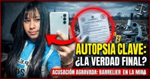 Caso Agostina Vega autopsia forense. Imagen de la adolescente junto a un informe médico y elementos periciales que definirán el futuro de Claudio Barrelier.