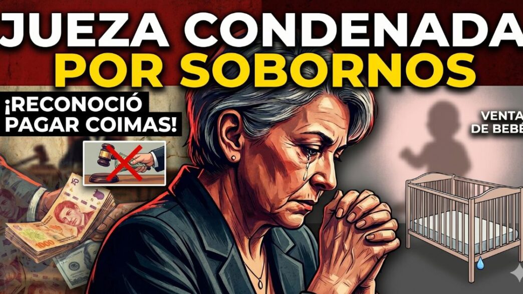 Ex jueza condenada por venta de bebés y cohecho agravado en Pilar.