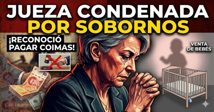 Ex jueza condenada por venta de bebés y cohecho agravado en Pilar.