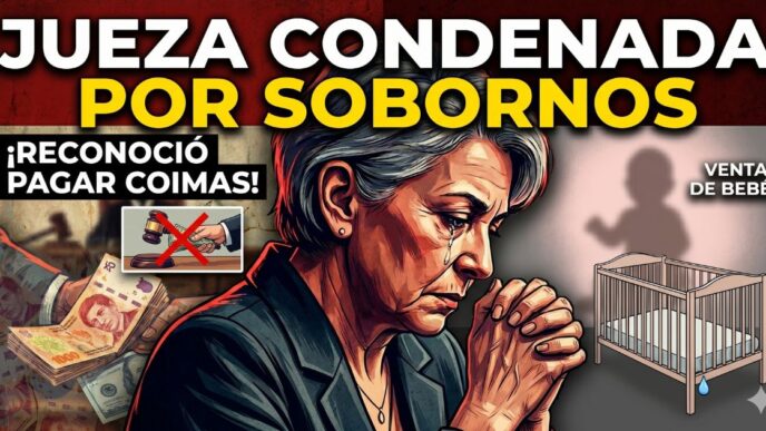 Ex jueza condenada por venta de bebés y cohecho agravado en Pilar.