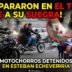 Ataque de motochorros armados en Esteban Echeverría disparando a un hombre para robarle la moto frente a su suegra, con víctima herida y posterior detención policial.
