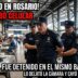 Cámara de seguridad capta a un policía que robó celular en Rosario dentro de un bar de la Terminal Mariano Moreno.