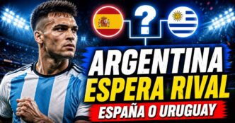 Argentina espera rival en el Mundial 2026 y mira de cerca la definición entre España y Uruguay para los 16avos de final.