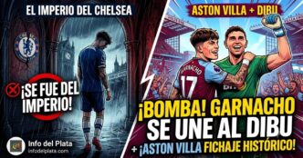 Alejandro Garnacho se une a Aston Villa junto a Dibu Martinez tras dejar Chelsea