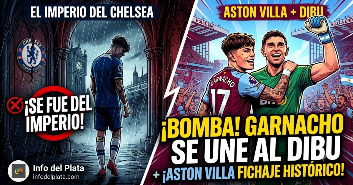 Alejandro Garnacho se une a Aston Villa junto a Dibu Martinez tras dejar Chelsea
