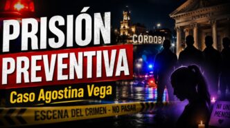 Miniatura sobre el femicidio de Agostina Vega con prisión preventiva para tres acusados en Córdoba y fuerte reclamo de justicia.