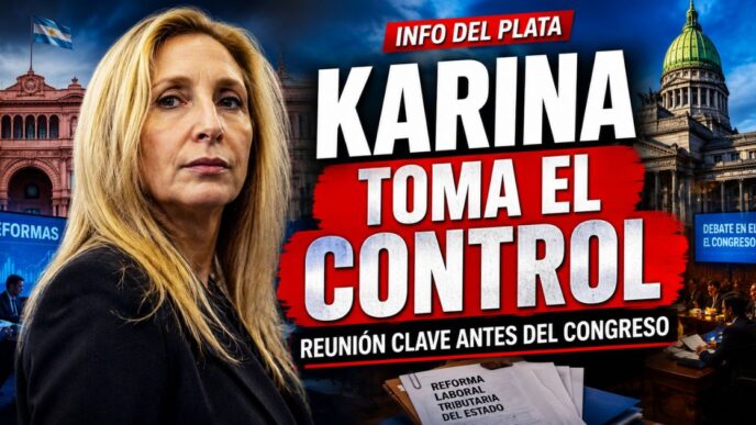 Karina Milei toma el control de la mesa política del Gobierno antes de una reunión clave por reformas en el Congreso.
