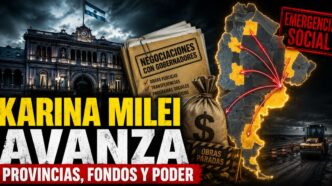 Karina Milei avanza sobre las provincias con fondos, obras y negociaciones con gobernadores en medio de la emergencia social.