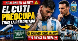 La Scaloneta volvió a Kansas tras la remontada ante Egipto y Scaloni analiza el estado físico del Cuti Romero antes del duelo con Suiza.
