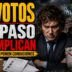 Milei se queda sin votos para eliminar las PASO mientras los gobernadores ponen condiciones al Gobierno.