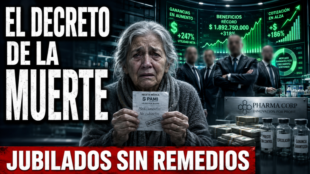 Se trata de un atentado letal contra la Justicia Social y el humanismo. El Estado abandona a su suerte a quienes trabajaron y aportaron toda su vida, transformando la salud y la vida misma en una mercancía accesible solo para quienes puedan pagarla. Además, expone la pérdida de Soberanía Política e Independencia Económica, ya que el gobierno renuncia a su poder de compra centralizado (que le permitía negociar precios) para dejar a los jubilados a merced de la cartelización de los laboratorios extranjeros que fijan precios en dólares.