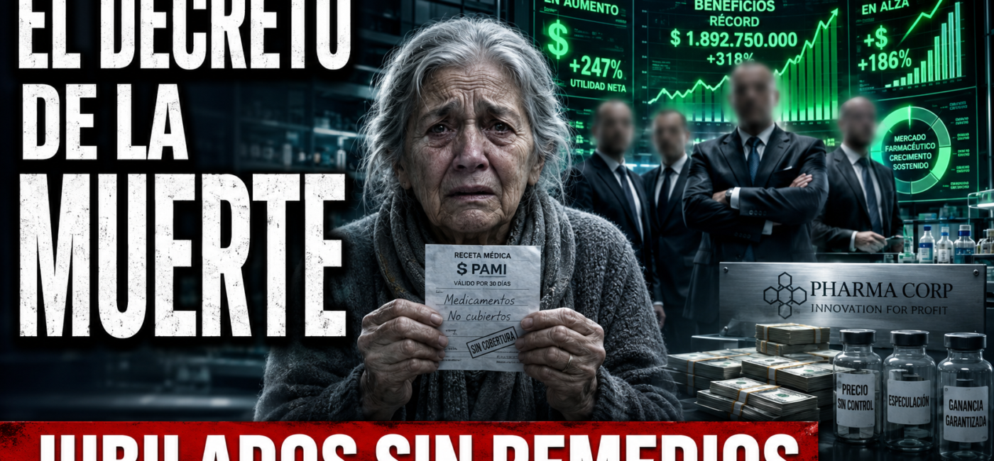 Se trata de un atentado letal contra la Justicia Social y el humanismo. El Estado abandona a su suerte a quienes trabajaron y aportaron toda su vida, transformando la salud y la vida misma en una mercancía accesible solo para quienes puedan pagarla. Además, expone la pérdida de Soberanía Política e Independencia Económica, ya que el gobierno renuncia a su poder de compra centralizado (que le permitía negociar precios) para dejar a los jubilados a merced de la cartelización de los laboratorios extranjeros que fijan precios en dólares.