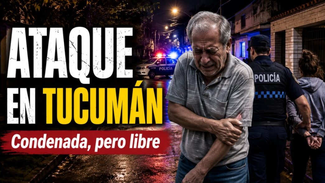 Ataque en Tucumán: una mujer fue condenada por agredir con arma blanca a un vecino de 64 años, pero recibió prisión condicional y no irá presa.