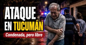 Ataque en Tucumán: una mujer fue condenada por agredir con arma blanca a un vecino de 64 años, pero recibió prisión condicional y no irá presa.