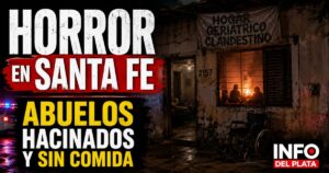 Geriátrico clandestino en Santa Fe donde adultos mayores fueron encontrados hacinados y sin comida tras un incendio.