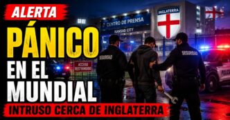 Alerta en el Mundial 2026 por un intruso detenido cerca de la concentración de Inglaterra en Kansas City.