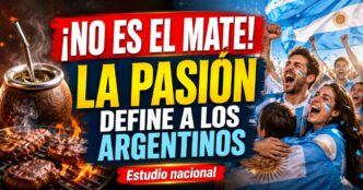 La pasión argentina supera al mate y al asado según un estudio nacional sobre la identidad del país.