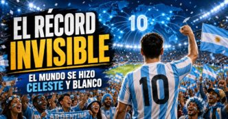 Miniatura viral sobre el récord invisible de Messi y los hinchas del mundo que se hicieron fanáticos de la Selección Argentina.