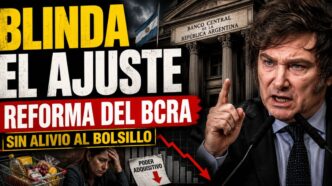 Javier Milei anuncia la reforma del Banco Central mientras profundiza el ajuste y cae el poder adquisitivo de los argentinos.