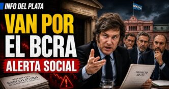 Javier Milei impulsa la reforma del Banco Central en medio de una alerta social por sus posibles efectos sobre el Estado, el empleo y la economía argentina.