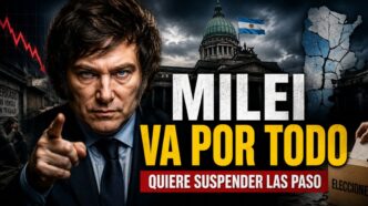 Javier Milei impulsa la suspensión de las PASO mientras crecen la crisis social, el desempleo y la preocupación por las elecciones de 2027.