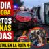 Tragedia en Córdoba: choque frontal entre un auto y un minibús dejó dos muertos y 16 niñas heridas en la Ruta Provincial 4.
