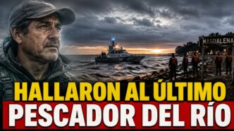 Hallaron al último pescador desaparecido en el Río de la Plata durante un operativo de búsqueda en Magdalena.
