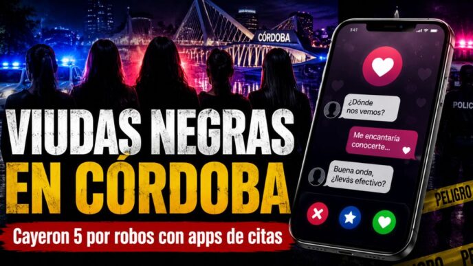 Viudas negras en Córdoba captaban víctimas por apps de citas y les robaban autos en falsos encuentros